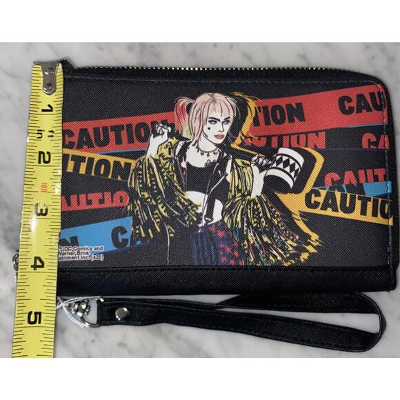 Buckle Up Wallet Harley Quinn Birds Of Prey New Zip Around - Picture 7 of 7